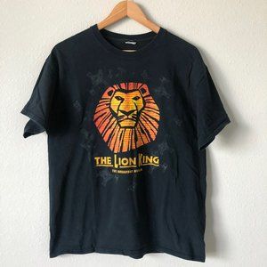 Vintage Disney The Lion King The Broadway Musical T-Shirt Medium